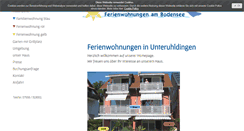 Desktop Screenshot of haus-ulme.de